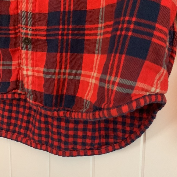 Madewell Plaid Flannel - Picture 4 of 9